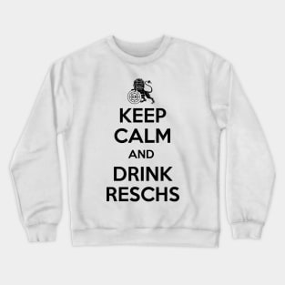 Reschs KEEP CALM LION - (black) Crewneck Sweatshirt